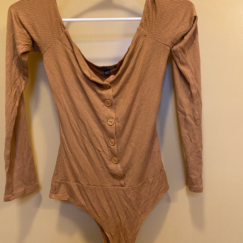 Tan bodysuit